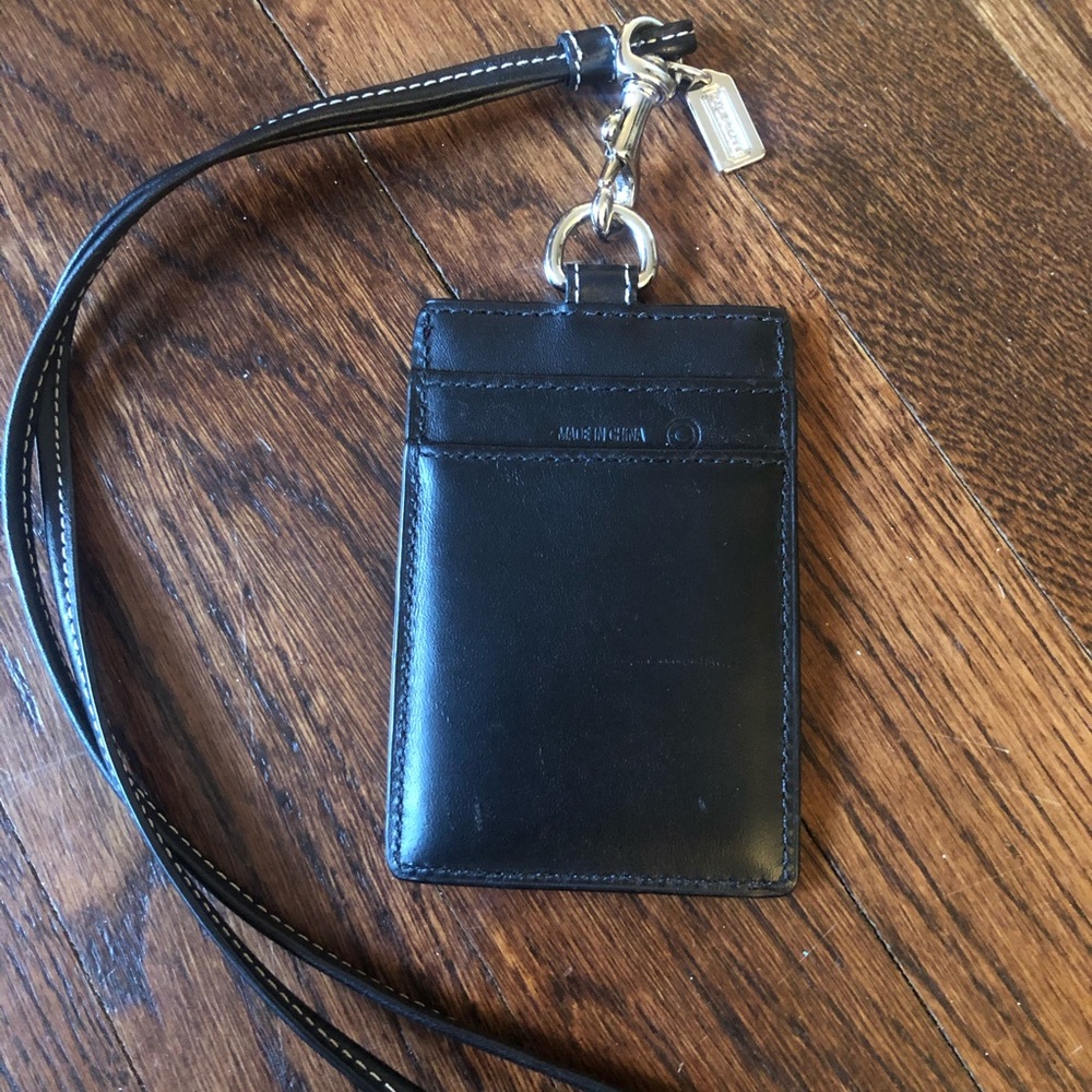 Coach lanyard